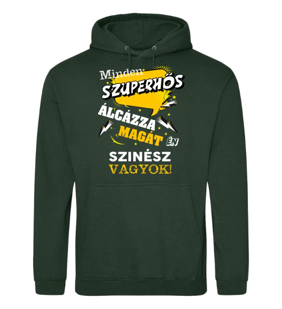 SZÍNÉSZ SZUPERHŐS PÓLÓ