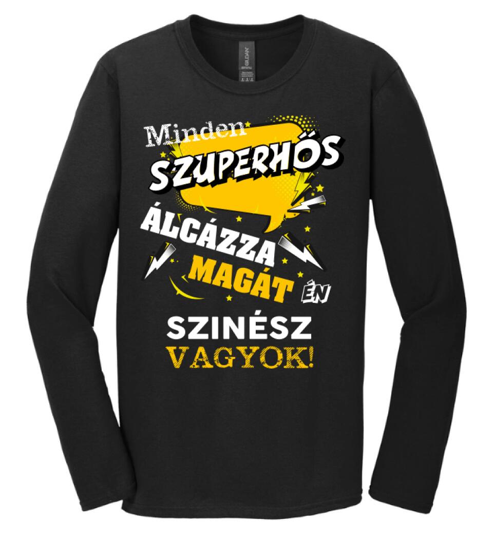 SZÍNÉSZ SZUPERHŐS PÓLÓ