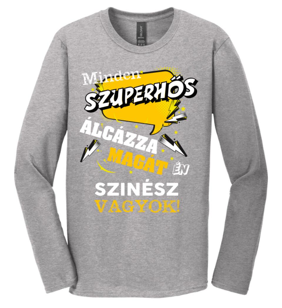 SZÍNÉSZ SZUPERHŐS PÓLÓ