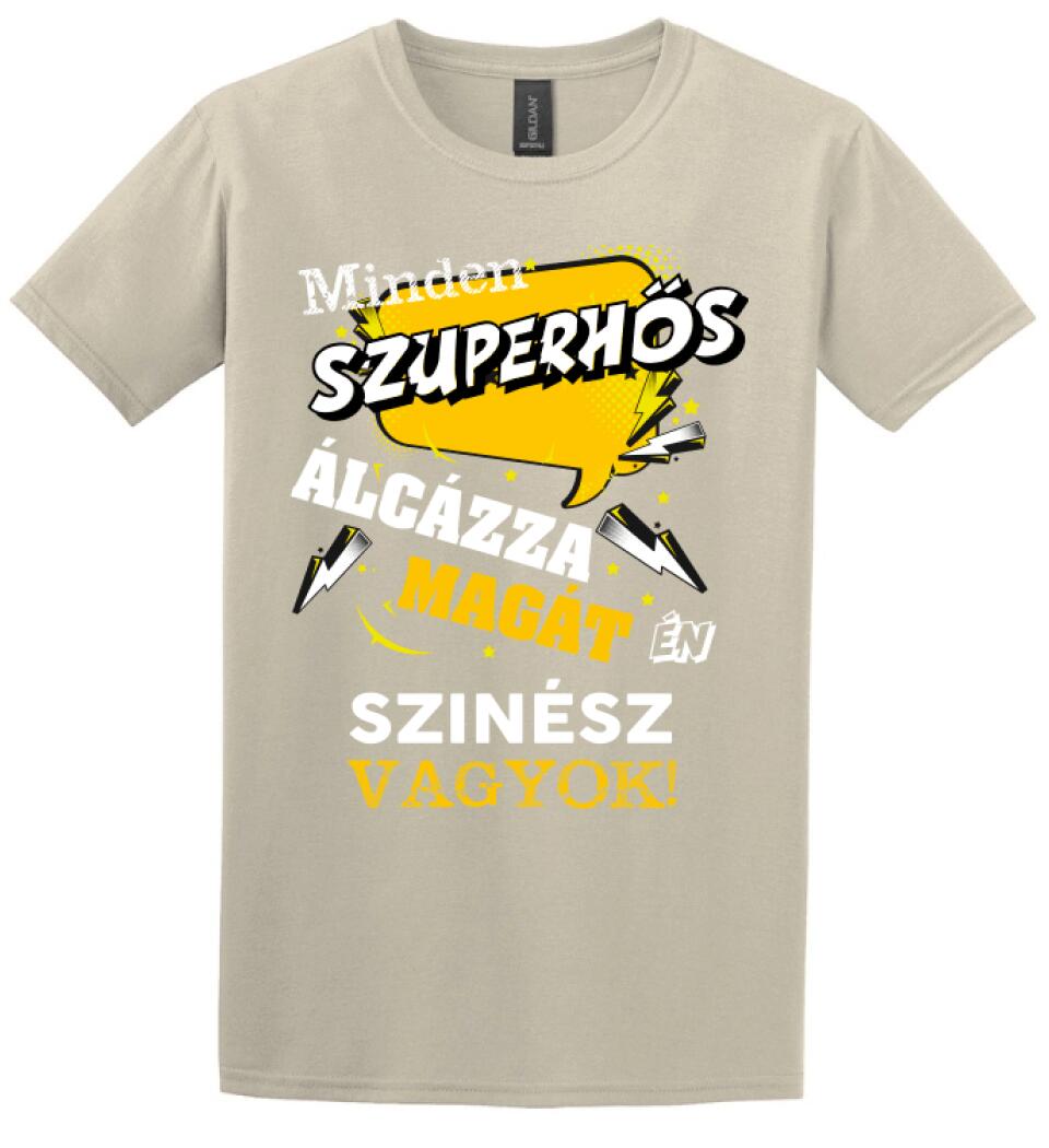 SZÍNÉSZ SZUPERHŐS PÓLÓ