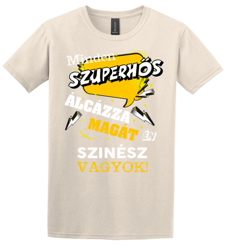 SZÍNÉSZ SZUPERHŐS PÓLÓ