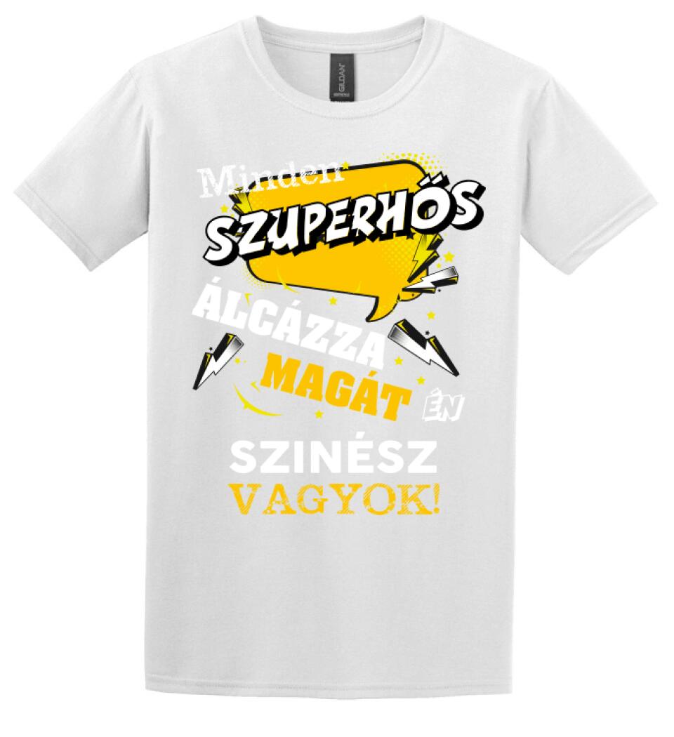 SZÍNÉSZ SZUPERHŐS PÓLÓ