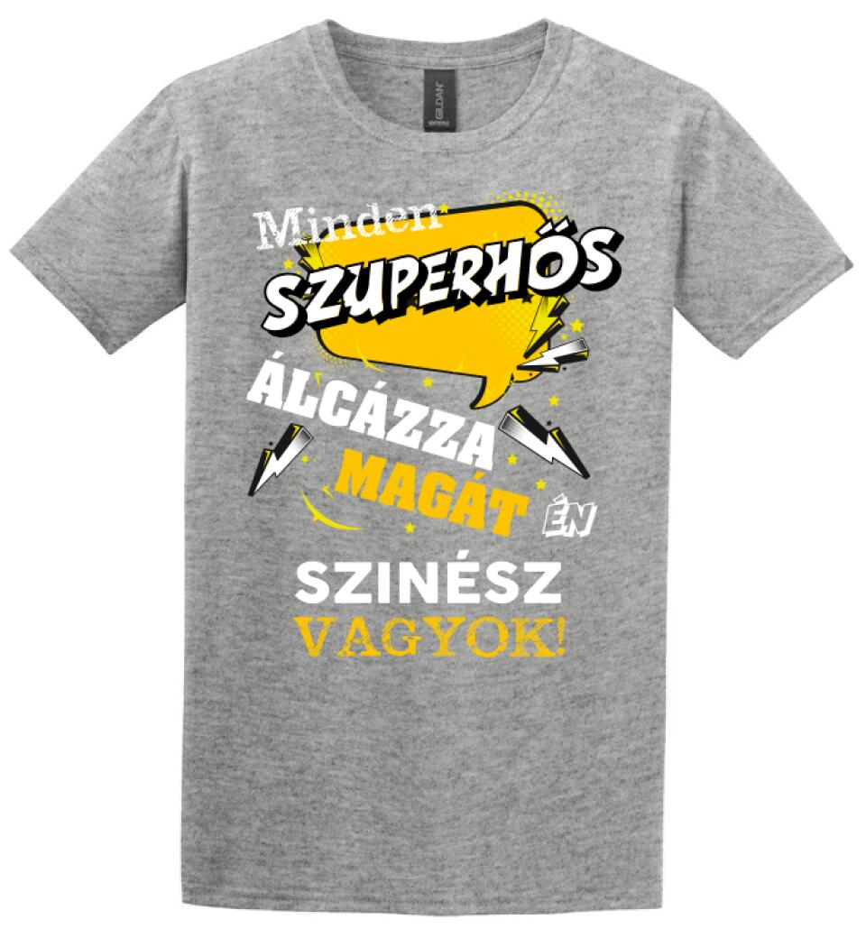 SZÍNÉSZ SZUPERHŐS PÓLÓ