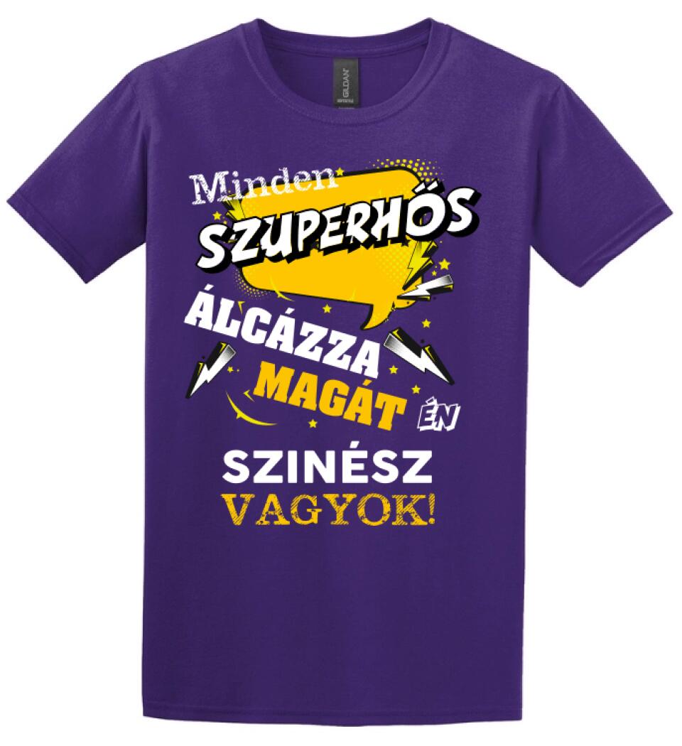 SZÍNÉSZ SZUPERHŐS PÓLÓ