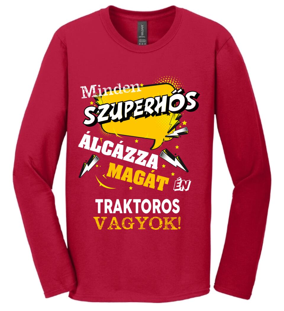 TRAKTOROS SZUPERHŐS PÓLÓ