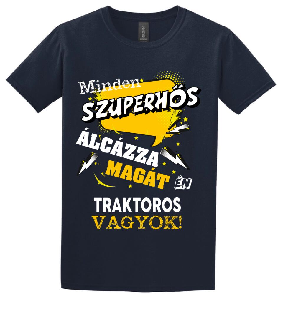 TRAKTOROS SZUPERHŐS PÓLÓ