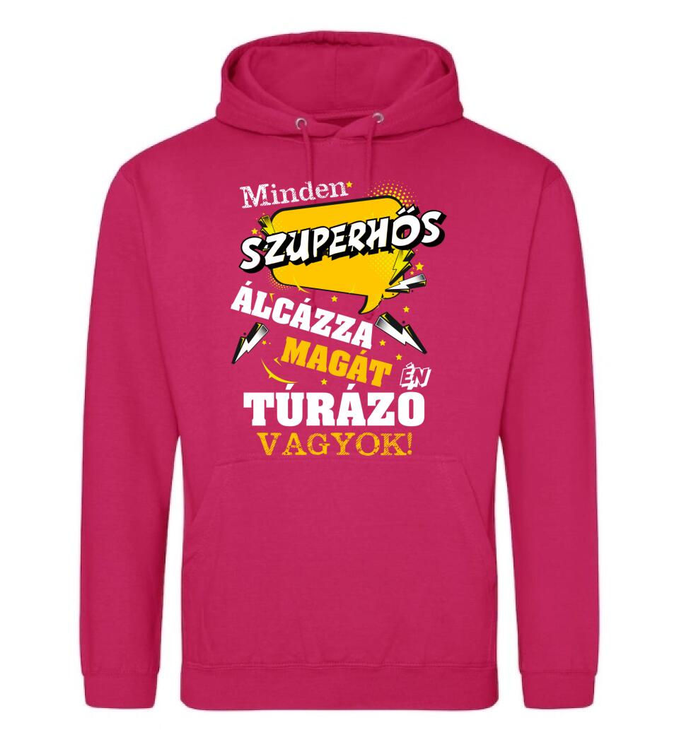 TÚRÁZÓ SZUPERHŐS PÓLÓ