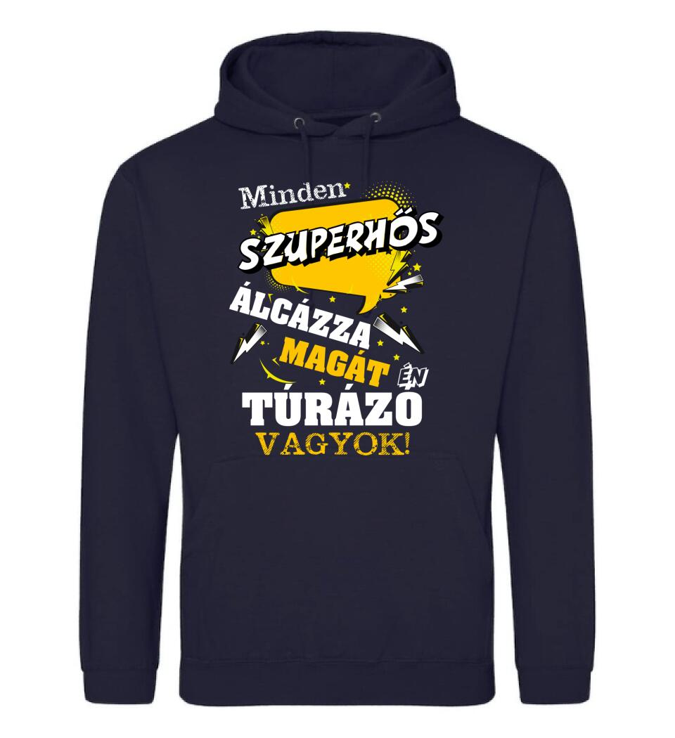 TÚRÁZÓ SZUPERHŐS PÓLÓ