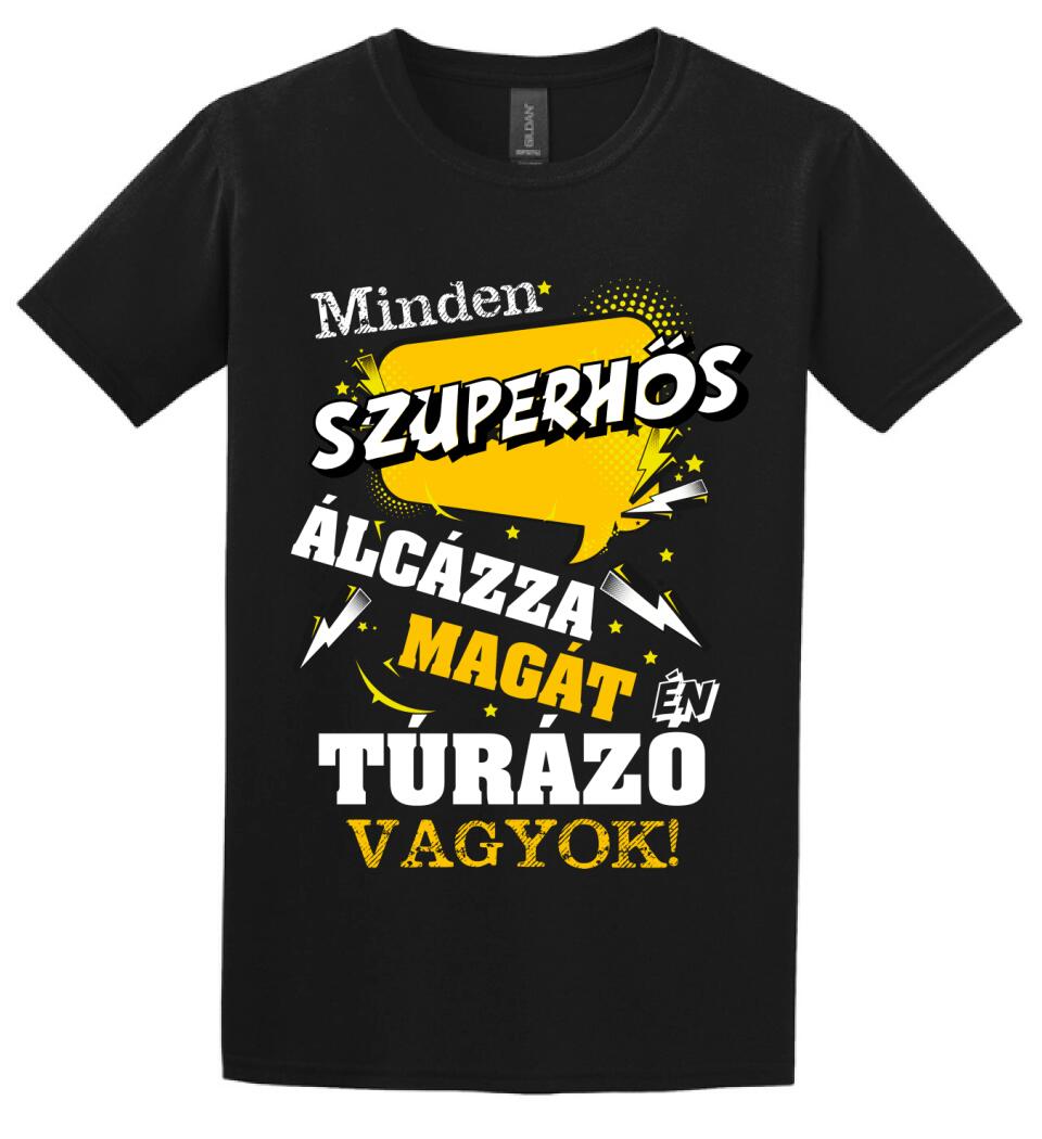 TÚRÁZÓ SZUPERHŐS PÓLÓ