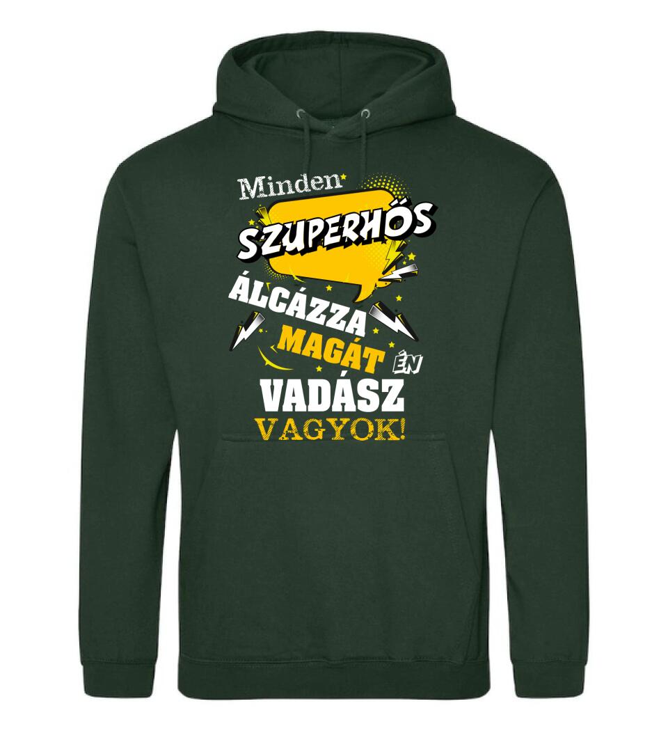 VADÁSZ SZUPERHŐS PÓLÓ
