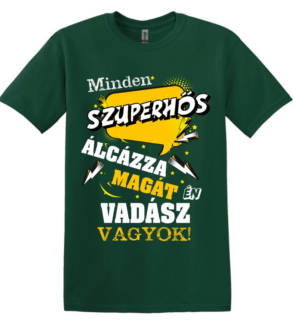 VADÁSZ SZUPERHŐS PÓLÓ