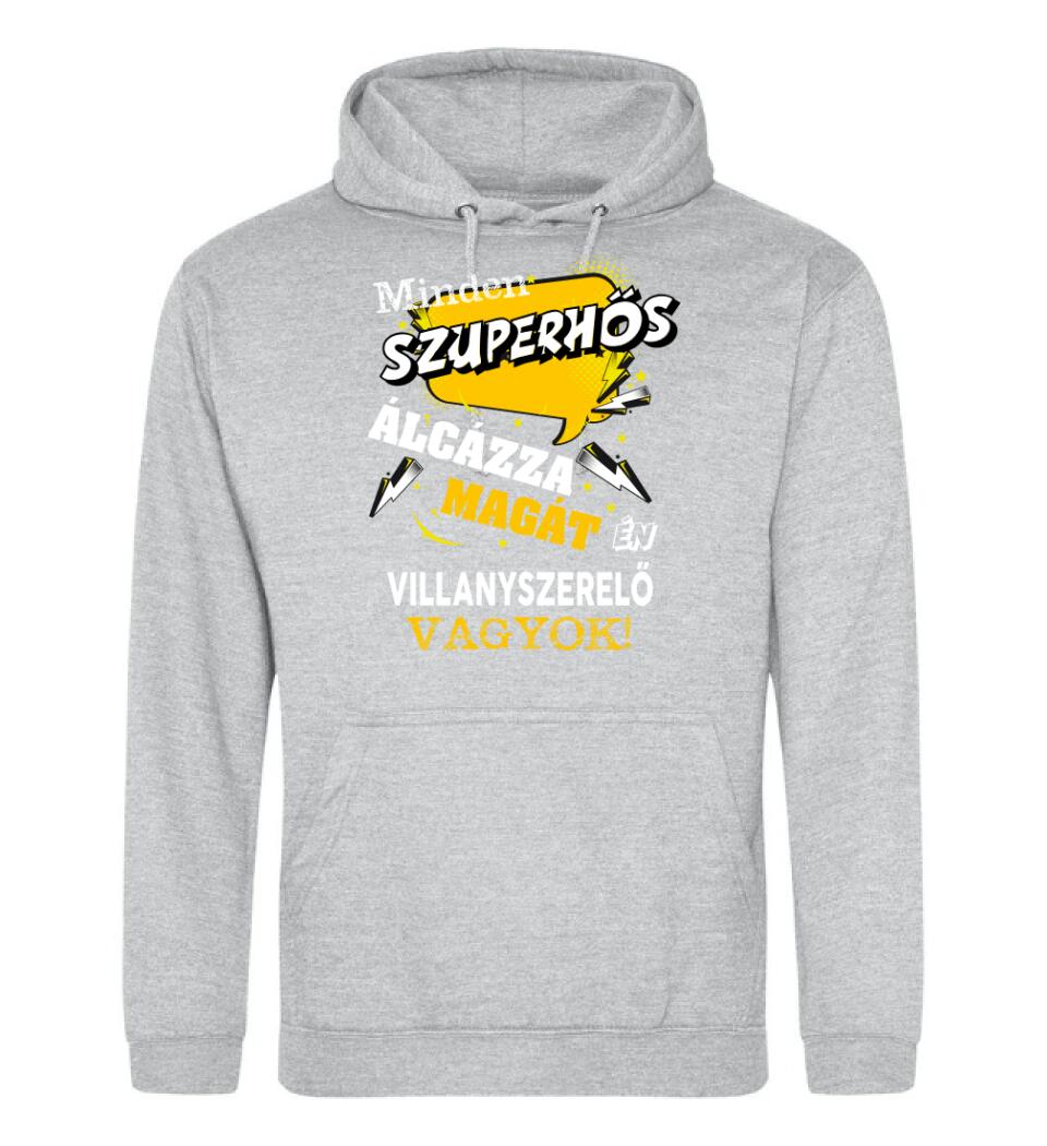 VILLANYSZERELŐ SZUPERHŐS PÓLÓ