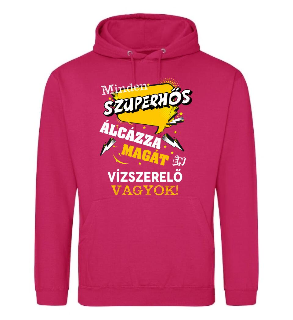 VÍZSZERELŐ SZUPERHŐS PÓLÓ