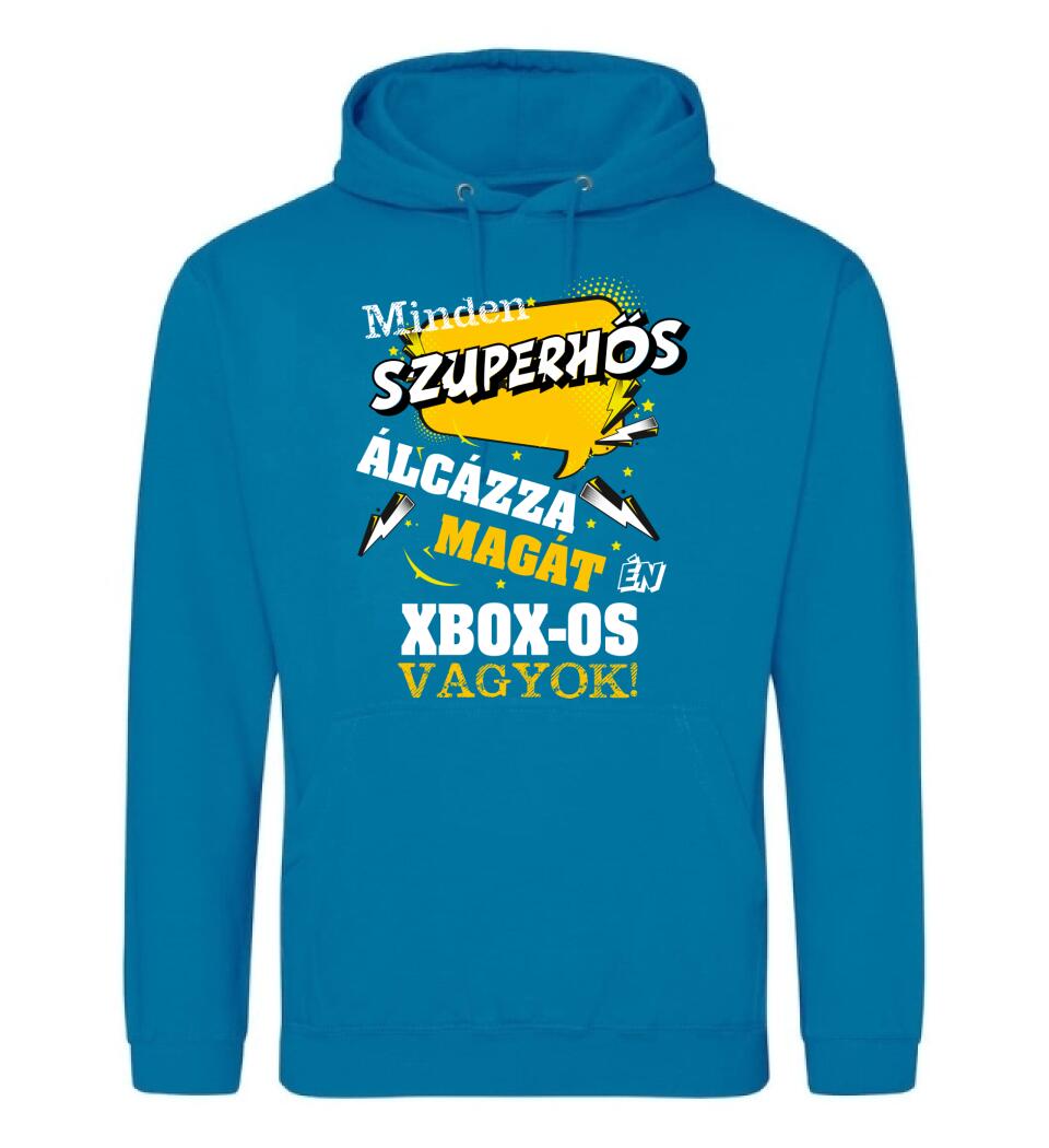 MINDEN SZUPERHŐS ÁLCÁZZA MAGÁT ÉN XBOX OS VAGYOK