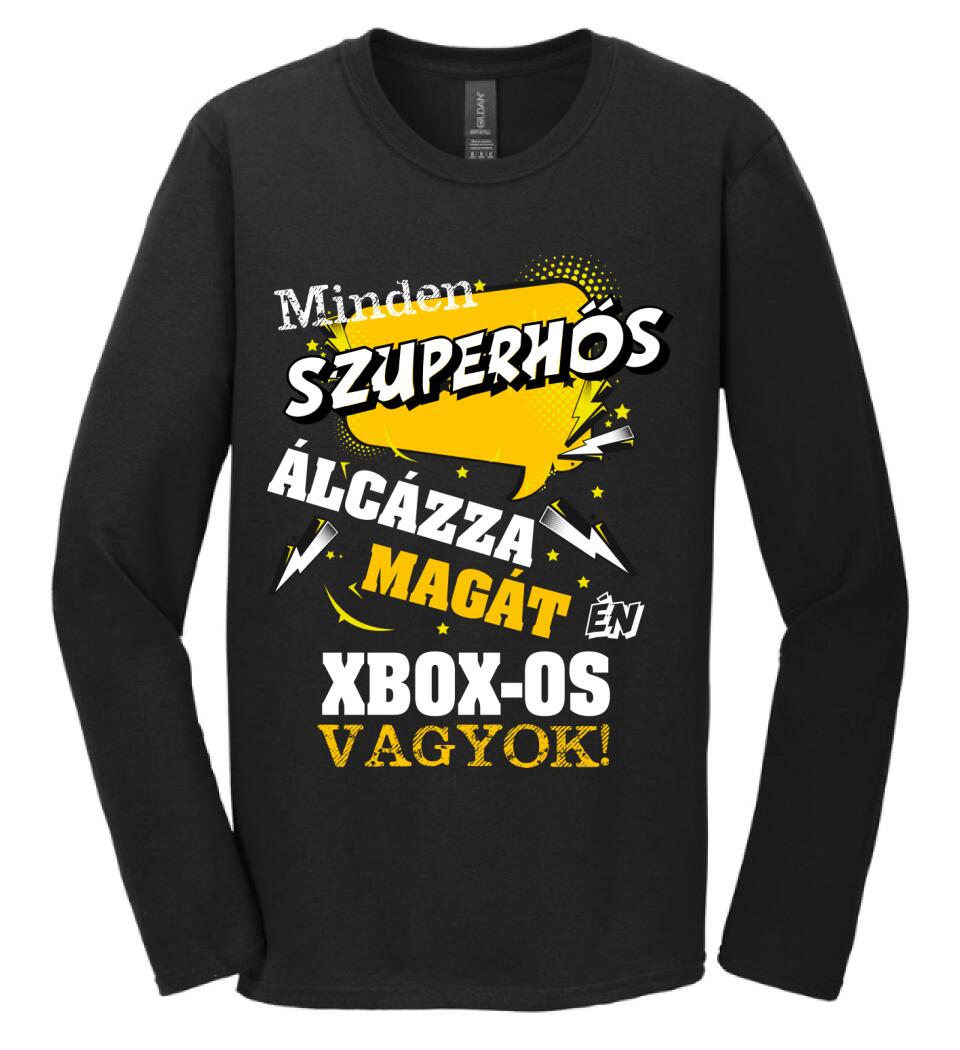MINDEN SZUPERHŐS ÁLCÁZZA MAGÁT ÉN XBOX OS VAGYOK