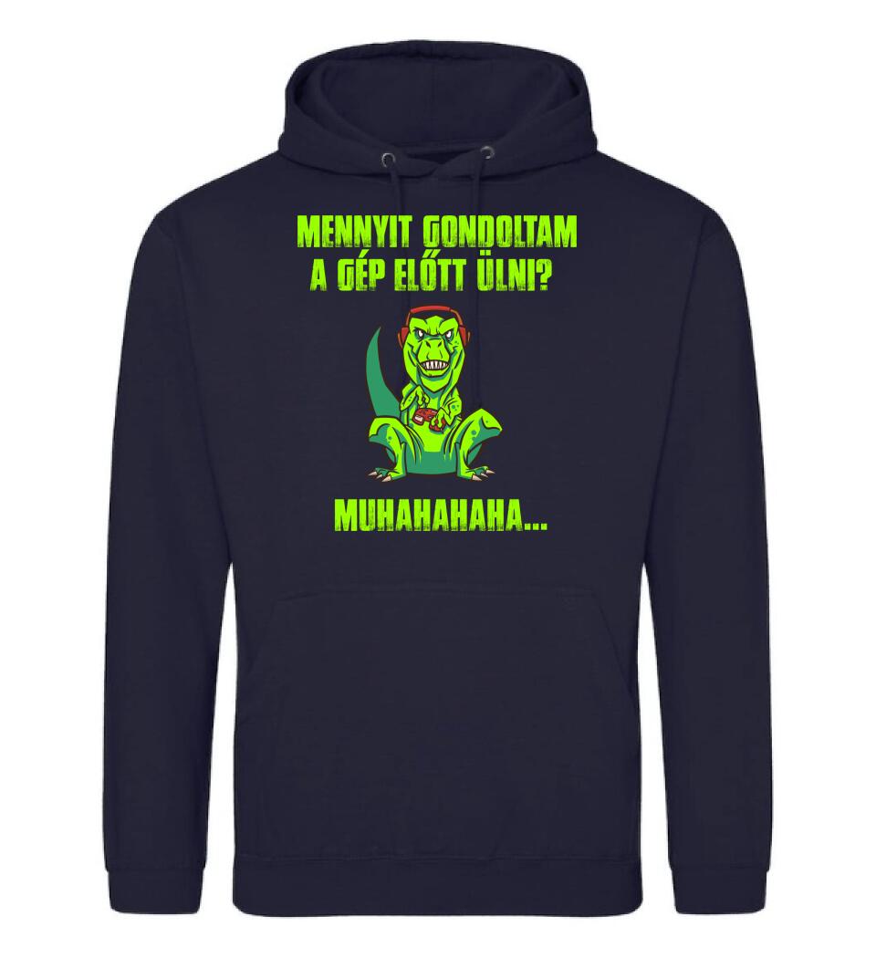 MENNYIT GONDOLTAM A GÉP ELŐTT ÜLNI