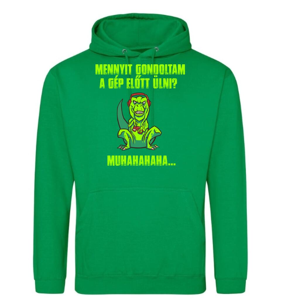 MENNYIT GONDOLTAM A GÉP ELŐTT ÜLNI