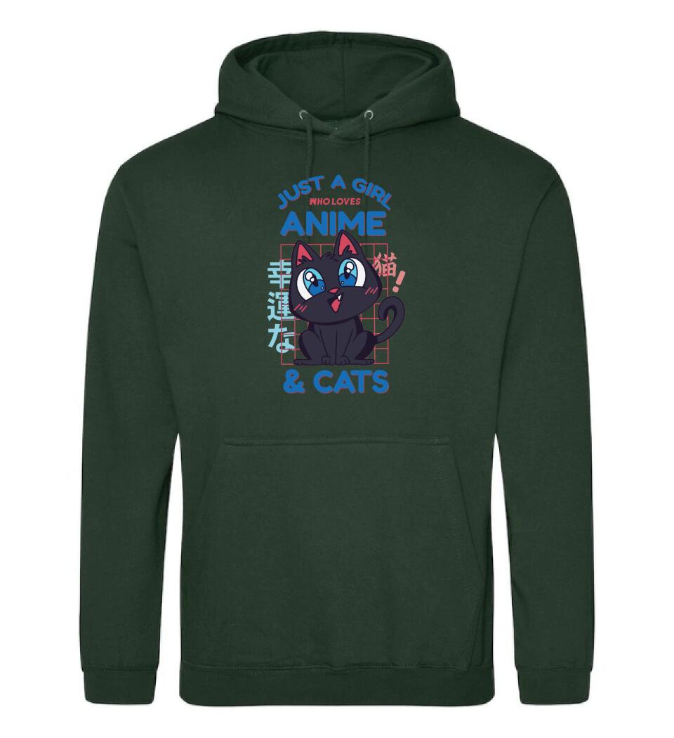 Just A Gir lWho Loves Anime And Cats
