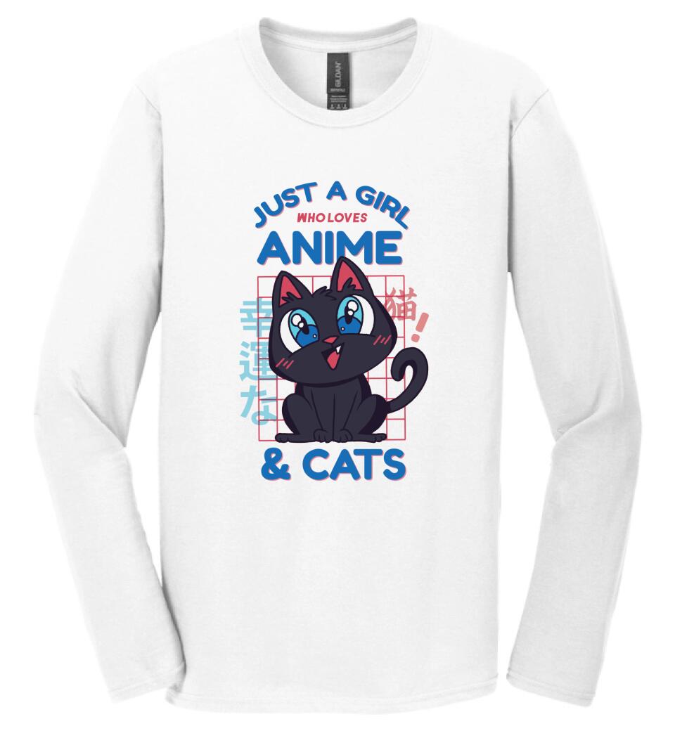 Just A Gir lWho Loves Anime And Cats