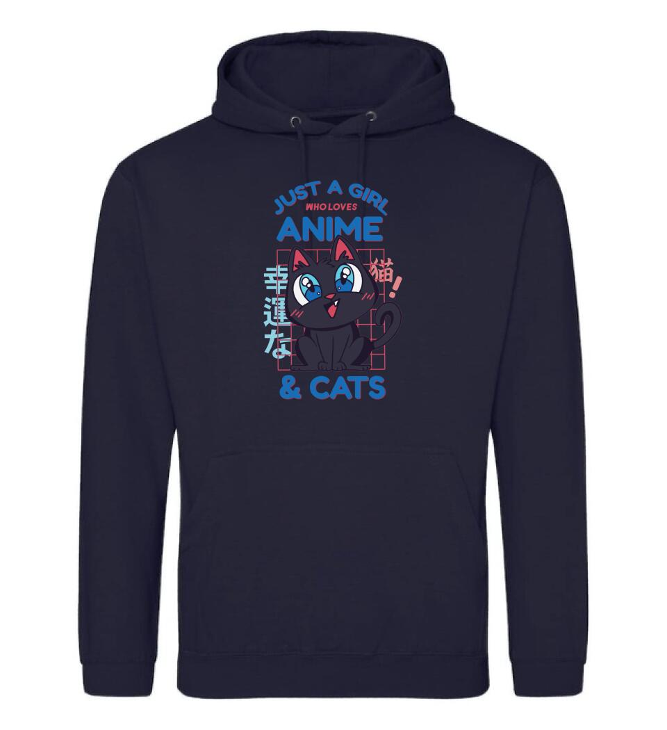 Just A Gir lWho Loves Anime And Cats