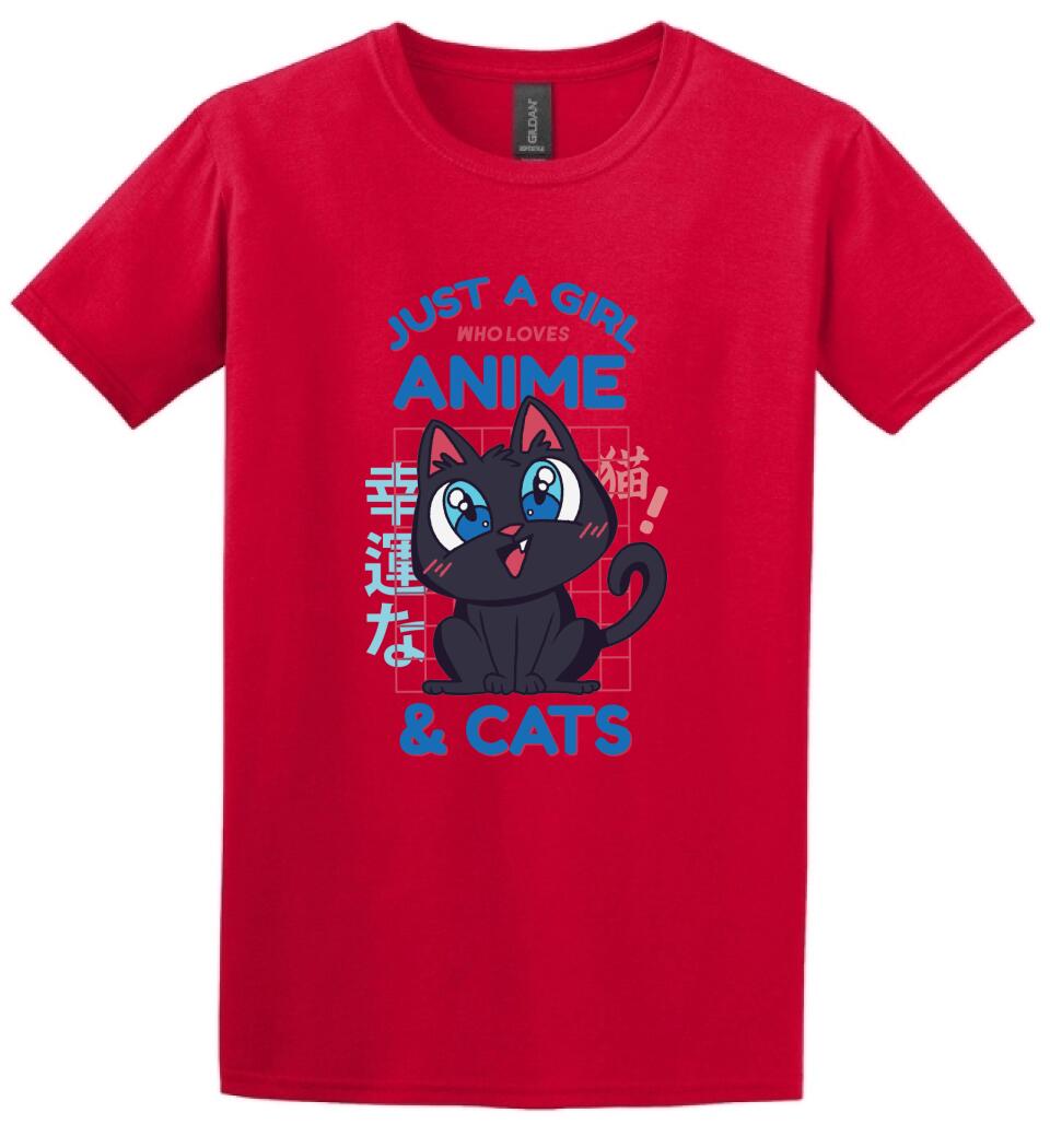 Just A Gir lWho Loves Anime And Cats