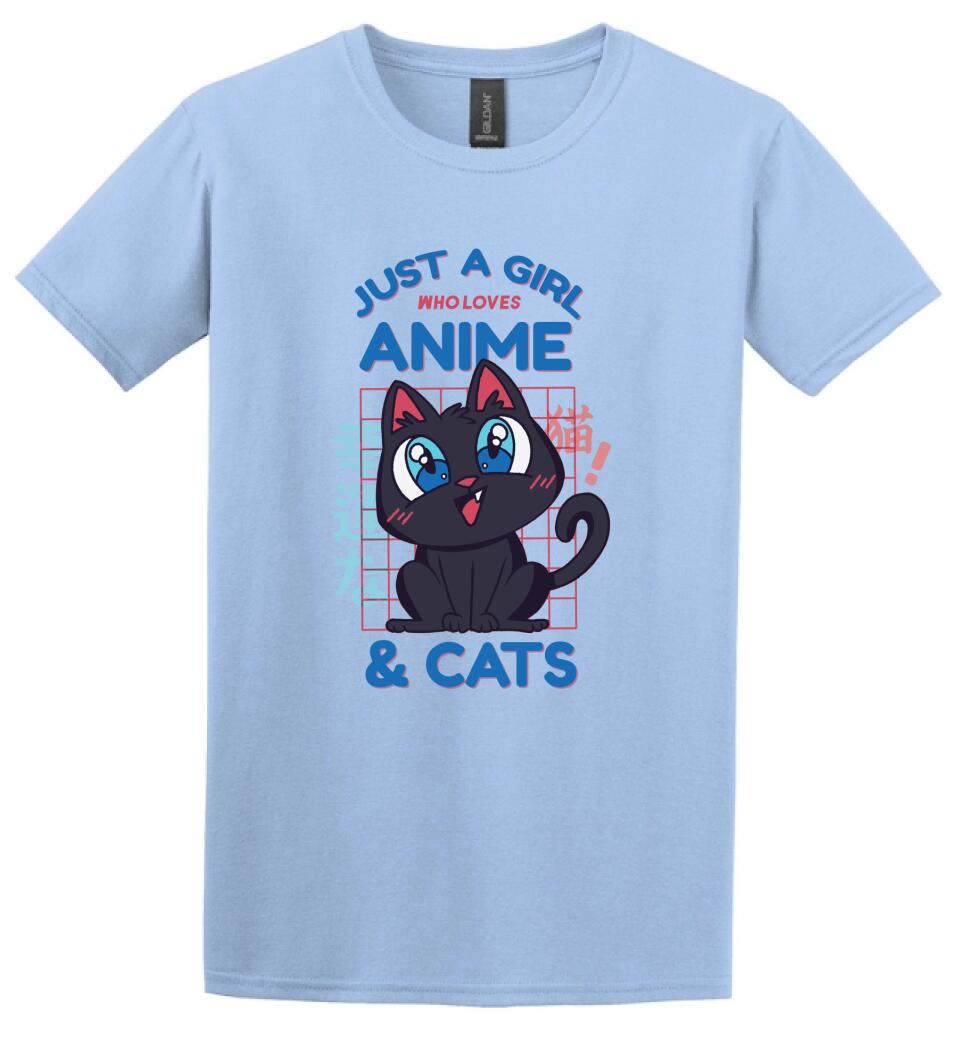 Just A Gir lWho Loves Anime And Cats