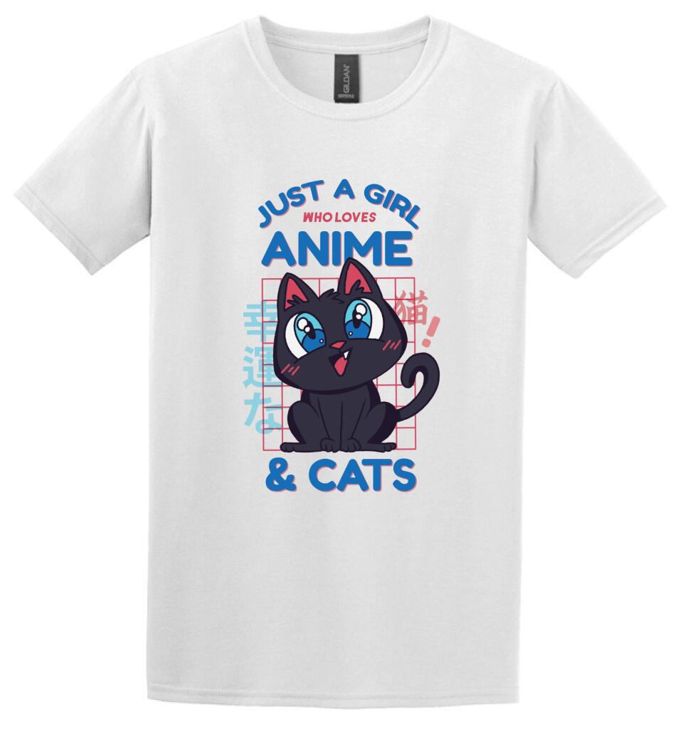 Just A Gir lWho Loves Anime And Cats