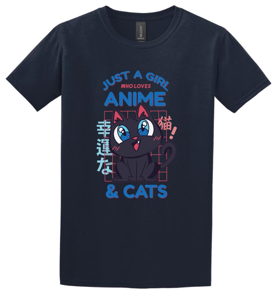 Just A Gir lWho Loves Anime And Cats