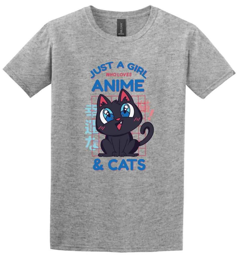 Just A Gir lWho Loves Anime And Cats