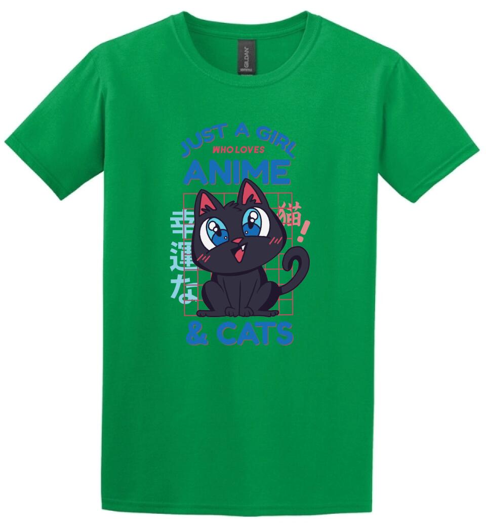 Just A Gir lWho Loves Anime And Cats