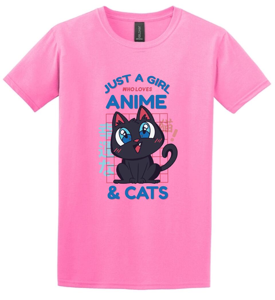 Just A Gir lWho Loves Anime And Cats