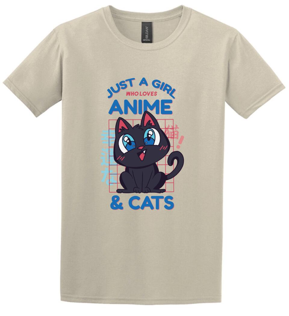 Just A Gir lWho Loves Anime And Cats