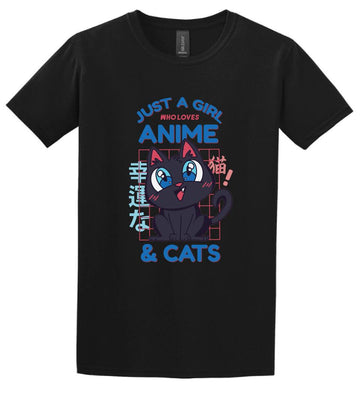 Just A Gir lWho Loves Anime And Cats