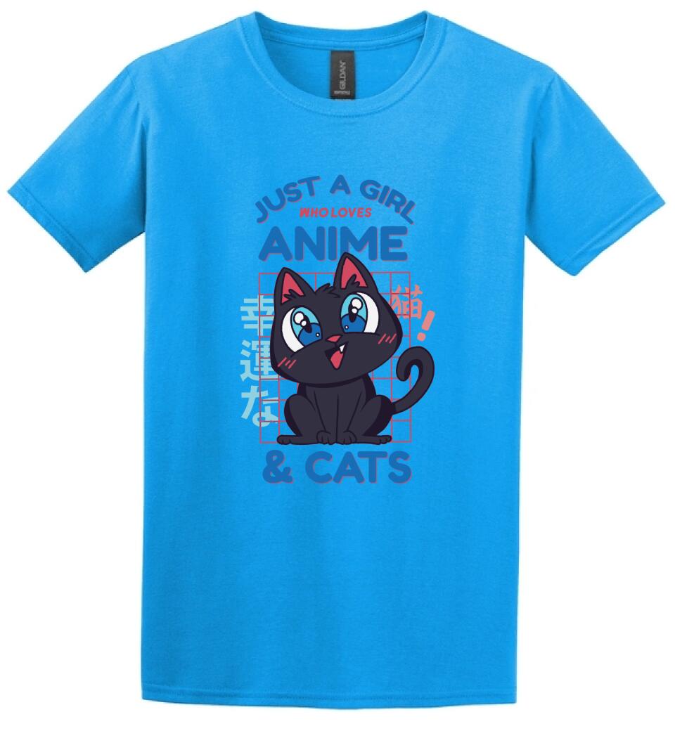 Just A Gir lWho Loves Anime And Cats