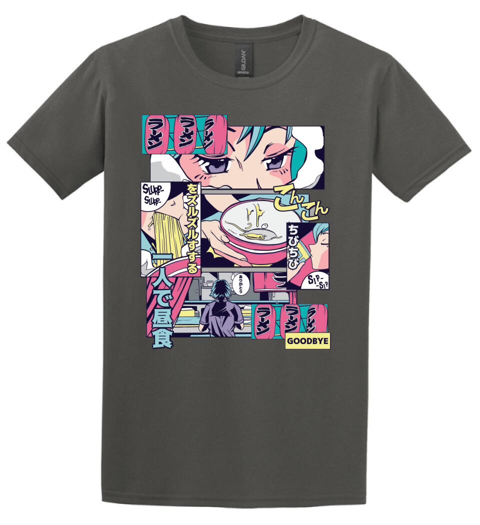 Anime Vaporwave-Ramen Shop