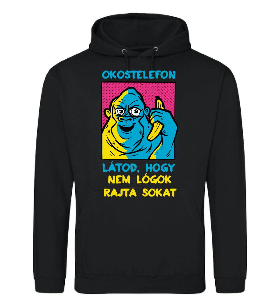 OKOSTELEFON LÁTOD, HOGY NEM LÓGOK RAJTA SOKAT
