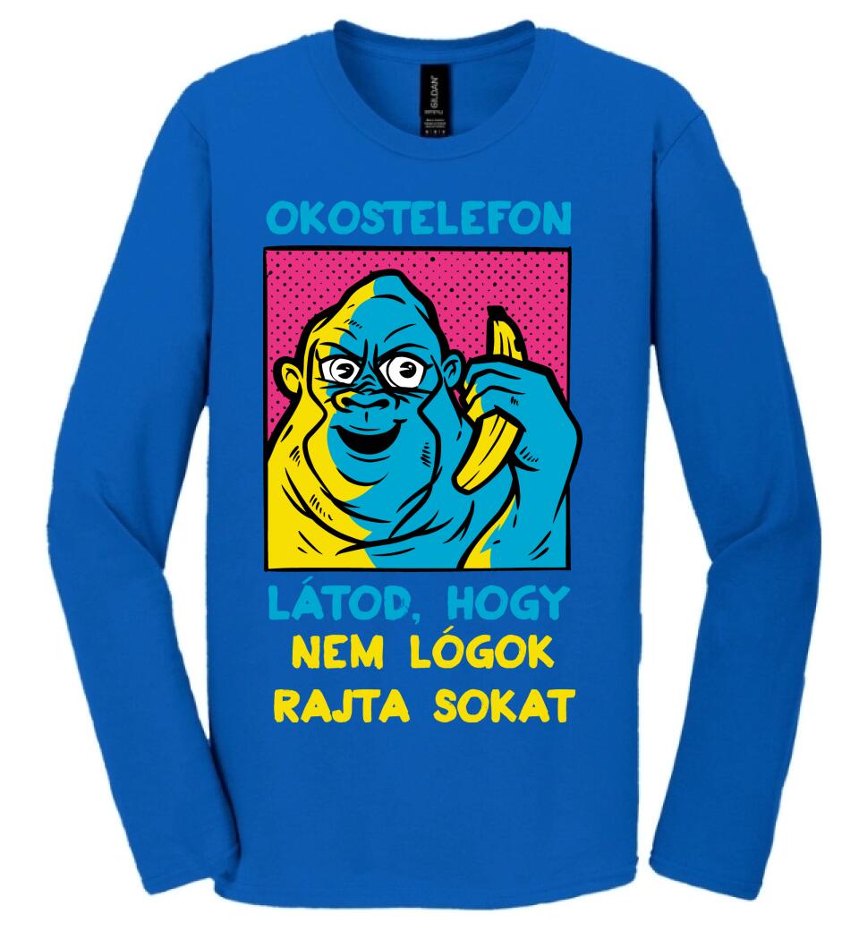 OKOSTELEFON LÁTOD, HOGY NEM LÓGOK RAJTA SOKAT