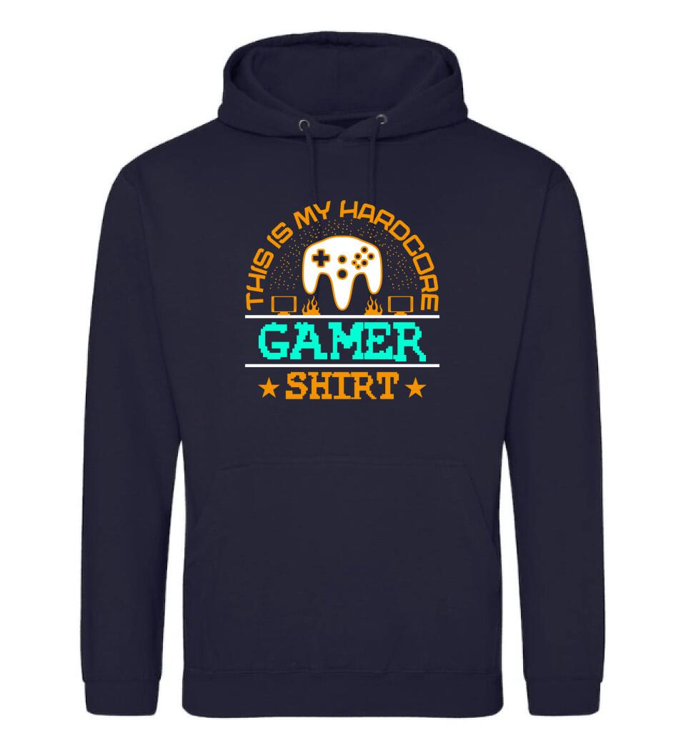 This is My Hardcore Gamer Shirt PÓLÓ