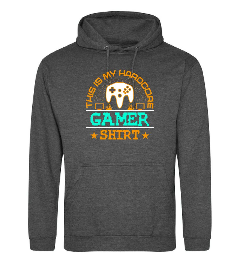 This is My Hardcore Gamer Shirt PÓLÓ