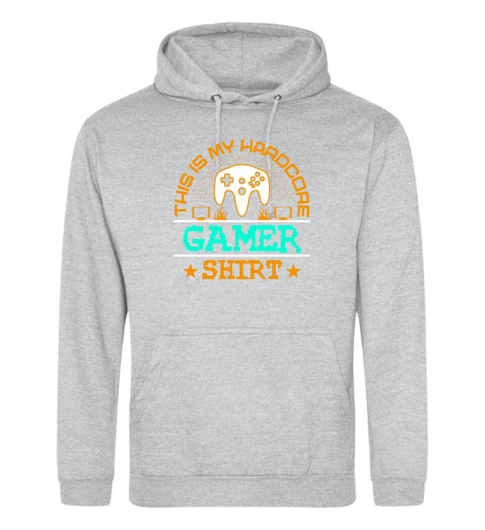 This is My Hardcore Gamer Shirt PÓLÓ
