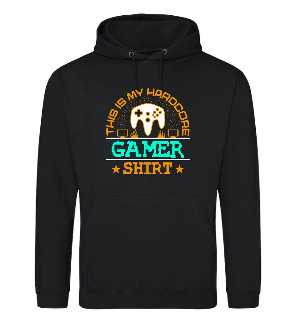 This is My Hardcore Gamer Shirt PÓLÓ