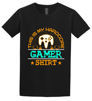 This is My Hardcore Gamer Shirt PÓLÓ