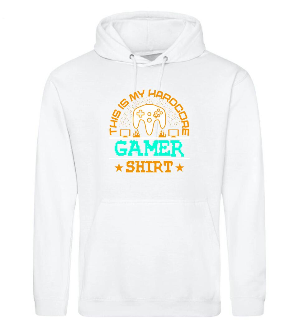 This is My Hardcore Gamer Shirt PÓLÓ