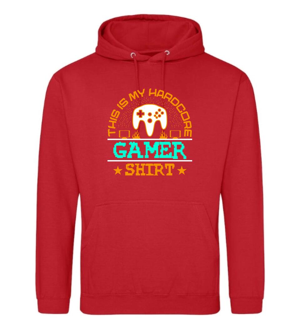 This is My Hardcore Gamer Shirt PÓLÓ