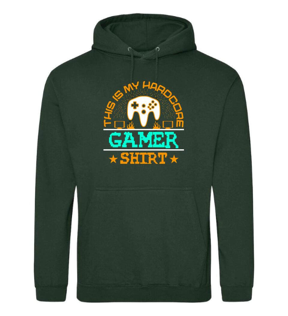 This is My Hardcore Gamer Shirt PÓLÓ