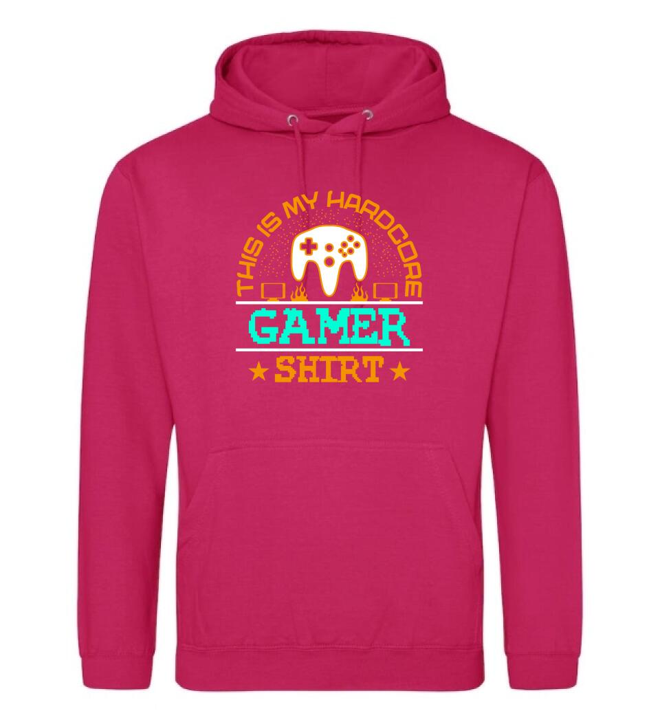 This is My Hardcore Gamer Shirt PÓLÓ