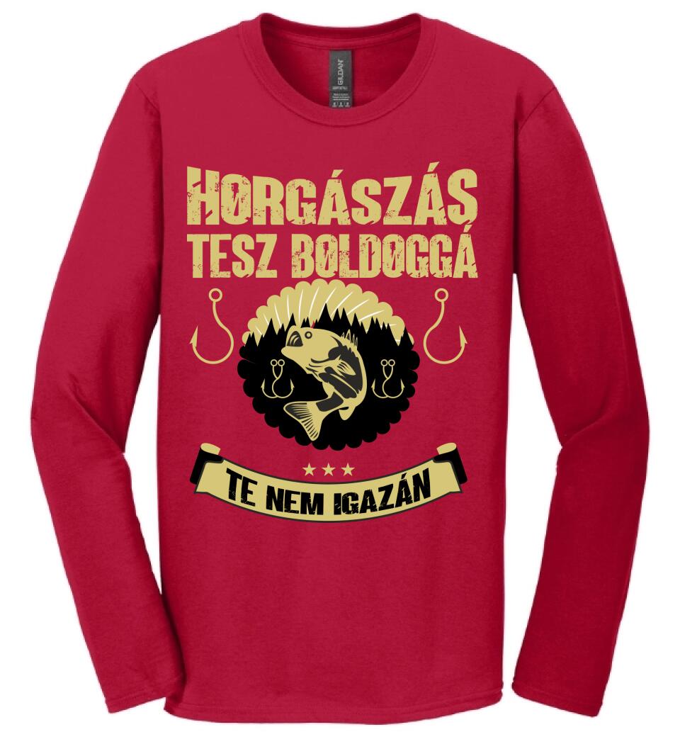 A HORGÁSZÁS TESZ BOLDOGGÁ TE NEM IGAZÁN PÓLÓ
