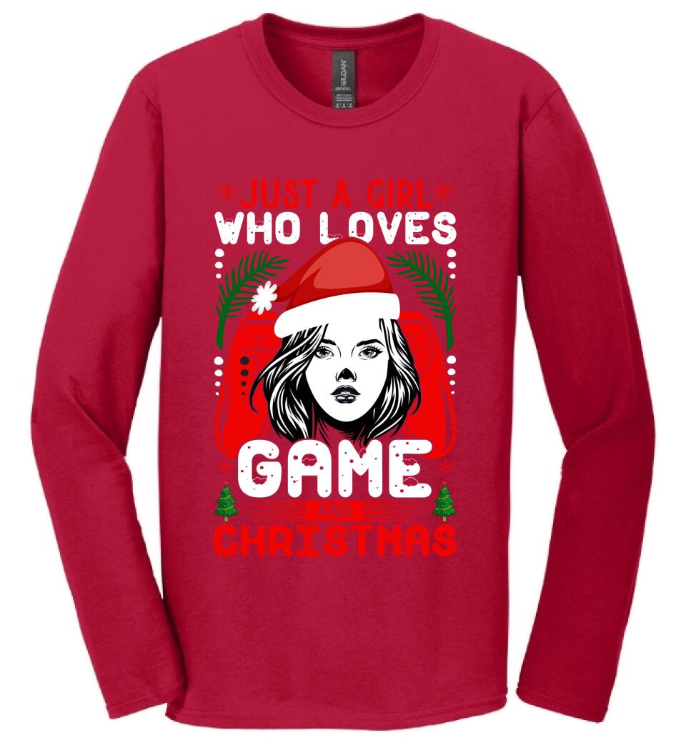 JUST A GIRL WHO LOVES GAME AND CHRISTMAS
