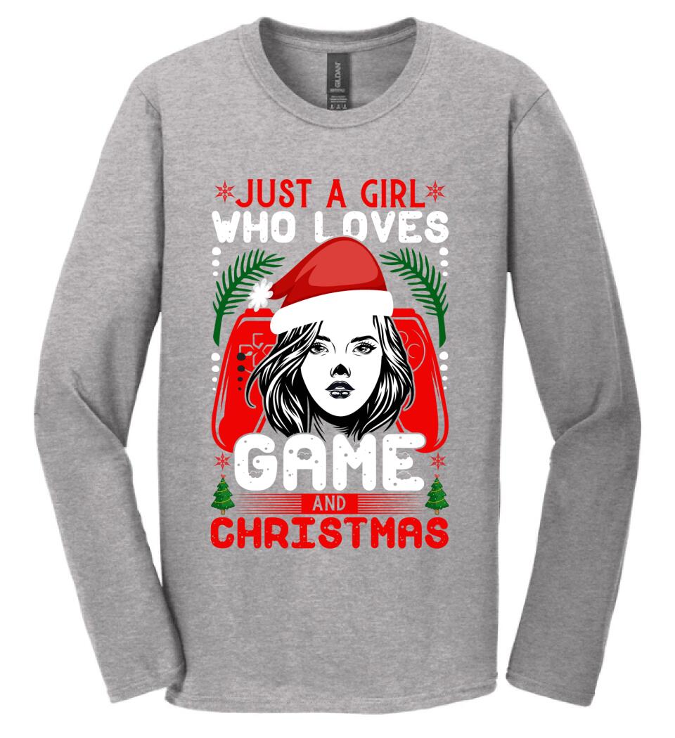 JUST A GIRL WHO LOVES GAME AND CHRISTMAS