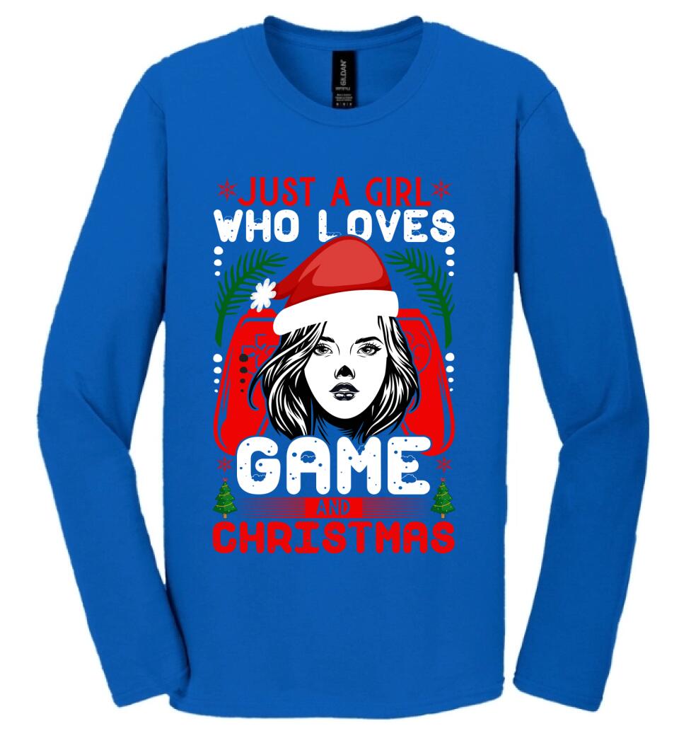 JUST A GIRL WHO LOVES GAME AND CHRISTMAS